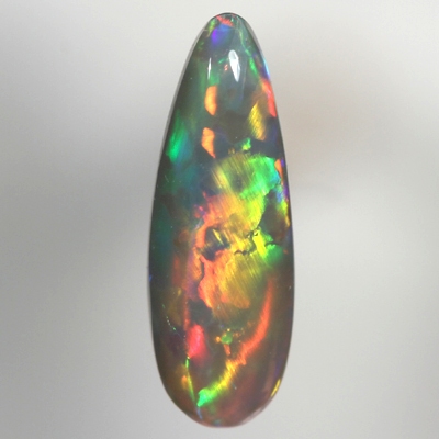 SOLID SEMI BLACK OPAL Very bright rolling flashes SEE VIDEO